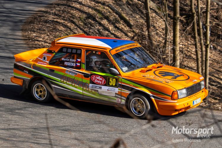 Rallye Jizera 2026, foto Nela Mačátová