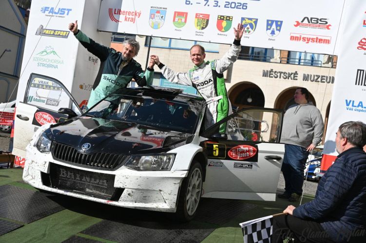 Rallye Jizera 2026, foto Standa Hylán