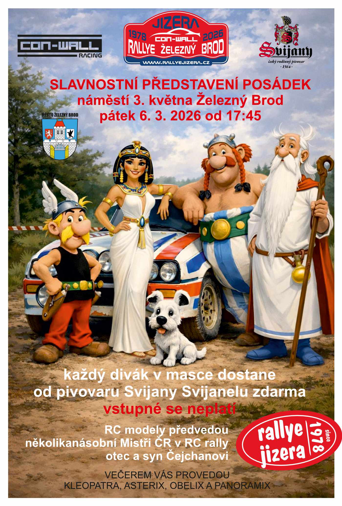 Slavnostní představení posádek